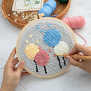 Punch Needle Starter Kit with Basic Tools Punch Needle DIY Needlecrafts 20cm