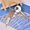 1pc Key Chain Needle Syringe Stethoscope Thermometer Cute Key Chain Jewelry G Gw