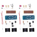 2 Pieces DC 15-24V Mini Music Tesla Coil Plasma Speaker DIY Loudspeaker