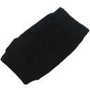 Black Elastic Combed cotton Fingerless Gloves for Women