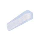 Home Office Clear Plastic Door Wedge Stopper Block 4 Pcs