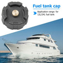 Fuel Oil Tank Cap Plastic Cover for 12L 24L Marine Outboard Engine Black