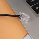 MagiDeal RJ9 To 3.5mm 2.5mm Plug Cable Connector For Telephone Headsets
