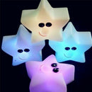 Cute 7 Colors Changing LED Night Light Decoration Candle Lamp Nightlight Holiday