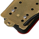 Double Coil Humbucker Electric Guitar Neck Bridge Pickup Red And Black
