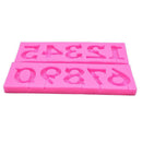 Silicone Mold Chocolate Fondant Digital Number DIY Cake Decorating Mould