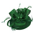 Women Chic Feather Fascinator 1920s  Headdress Bridal Race Church Hat