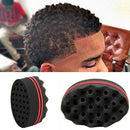 Magic Barber Sponge Hair Brush for Twists, Afros,Coils,Dreadlocks (1 pc)