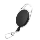 Retractable Reel Key Chain Pull Key ID Card Badge Tag Clip Holder Buckle Style