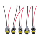 5pcs H11 Male Wire Harness Connector Wiring Plug for Car Headlight