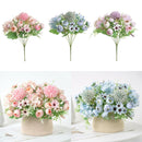 3xArtificial Flowers Silk Bouquet for Wedding Bridal Office Home Party Decor