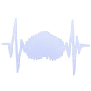 Heart Wave Cutting Dies Stencils Scrapbook Embossing DIY Craft Card Gifts