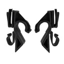 2 Pieces Rear Parcel Shelf Clip Pair For Fiat