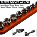Hand Tools 9Pcs /10Pcs 1/4 Inch Drive Hex Bit Socket Wrench Set Sleeve Wren