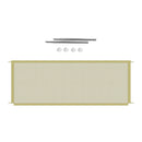 2Pieces Portable Puppy Safety Fence Pet Isolation Gate for Doggies Indoor