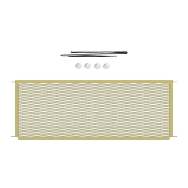 2Pieces Portable Puppy Safety Fence Pet Isolation Gate for Doggies Indoor