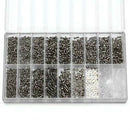 Hot 1000pcs Tiny Screws Nut+Screwdriver Watch Glasses Repair Tool Set Kit TO