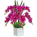 Flower Pots with Artificial Flowers Bouquet Beautiful Indoors Decoration