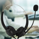 300D-USB Computer Headphones Hands-free Office Wired Headset w/ Microphone