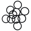 50mm x 5mm Nitrile Rubber O Ring NBR Oil Sealing Gasket 10 Pcs J7Q4
