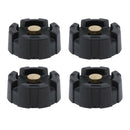 4pcs Gas Cap Fuel Oil Tank Cover Assy for Marine Outboard Engine 12L 24L