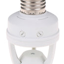 Infrared PIR Motion Sensor E27 LED-Light Lamp Bulb Holder Socket Switch 110/22ME