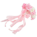 1 bundle(17 heads )Artificial Foam rose bouquet for Wedding Party Decor Lig U6F1