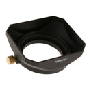 Universal Square Hood for 43mm Camera Lens Telephoto Standard Wide Angle Lenses