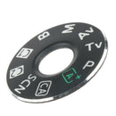 Metal Top Cover Dial Mode Plate Interface Cap Button Replace / Spare Part for
