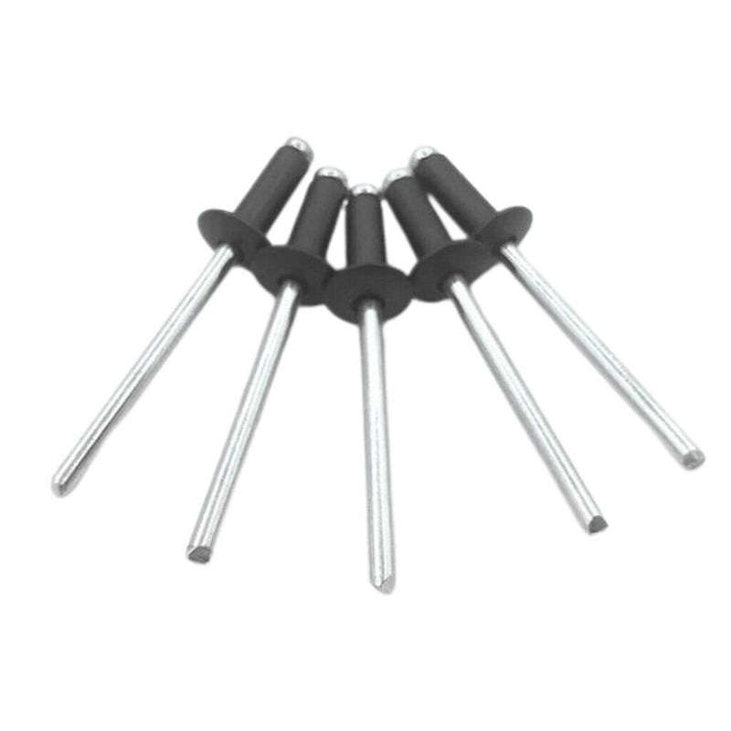 Standard Large Flange Aluminum Rivets (120pc) M2.4*6 M3.0*6 M3.2*6.4 M3.2*8