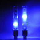 2pcs Practical Special LED Flash Light Wheel Tire Cap For Car Motorcycle