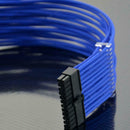 New 30cm 24Pin Power Adapter Extension Cord Computer Blue JBQ dg PVV