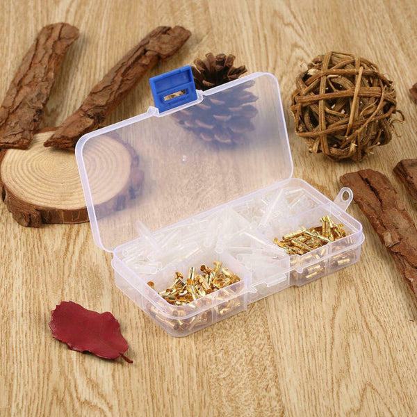 120pcs 3.5mm Connection Terminal Male & Female With Insulation Cover