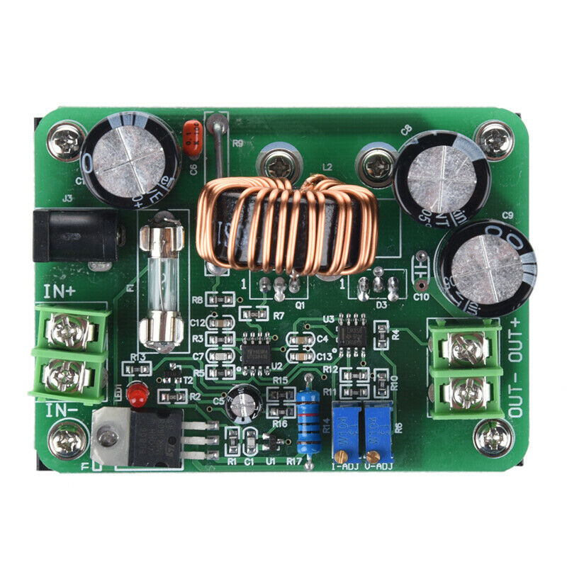 10A DC-DC 600W 10-60V to 12-80V Boost Converter Step-up Module Power Supply W5L8