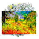 1000pcs DIY Oil Painting Woods Jigsaw Puzzle Toys Home Room Decoration Gift