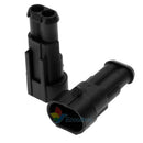 10 X 2 Pin Way Car Auto Waterproof Electrical Connector Plug Socket Wire Kit New