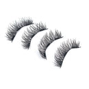 4x Magnetic Eyelashes Handmade Reusable Triple Magnet False Eye Lashes Extension