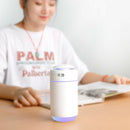Starry Sky Mini Humidifier Portable USB Mute Essential Oil Diffuser (White)
