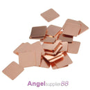 30Pcs 15mmx15mm Heatsink Copper Shim Thermal Pads for Laptop GPU CPU VGA