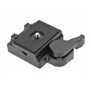 323 Quick Release Plate Clamp Adapter for Manfrotto 200PL-14 Camera Tripod SN9F