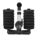Biochemical Sponge Foam Filter Double Head Equipment Aquarium for Fish Tank Kit