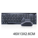 USB Wireless Gaming Keyboard and Mouse Set High Quality Black for PC Laptop bs
