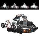 Head Light Torch Lamp Headlamp LED Rechargeable Flashlight T6 Flashing Lamp