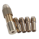 8-Piece 0.5-3mm Drill Chuck Collets Set of Quick Chuck for Mini Tools