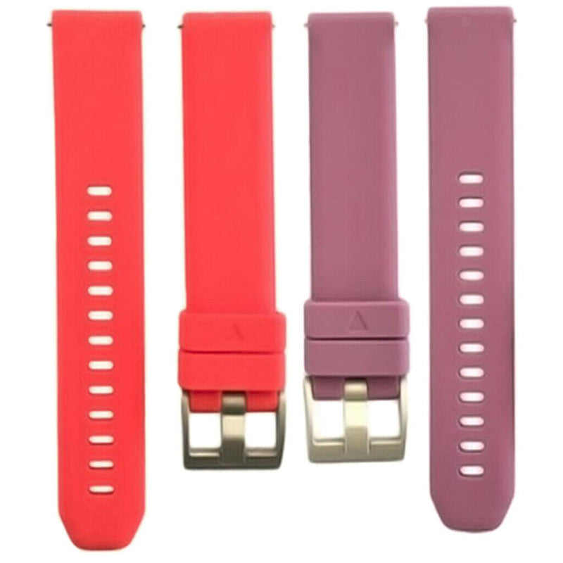 2 Pieces Replacement Silicone Sport Band Strap For Garmin Vivoactive 3