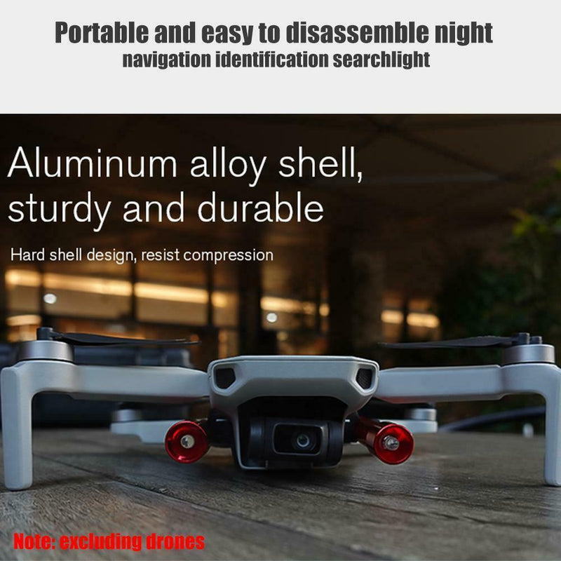 LED Night Flight Light Set Height Searchlight For DJI Mavic Mini Drone Pretty