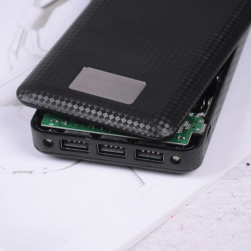 Mobile power bank case diy kit battery charger box 5V 2.1A 3USB 7X USB 18650 M&O