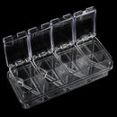 Seasoning Rack Spice Pots 4 Piece Storage Container Condiment Jars with Spoo Hn