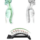 Back Magic Stretcher Lower Lumbar Massage Support Spine Posture Corrector  OZ