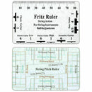 Guitar Bass String Action Gauge Ruler String Pitch Measuring V1M3 b Tool Lu K2G4